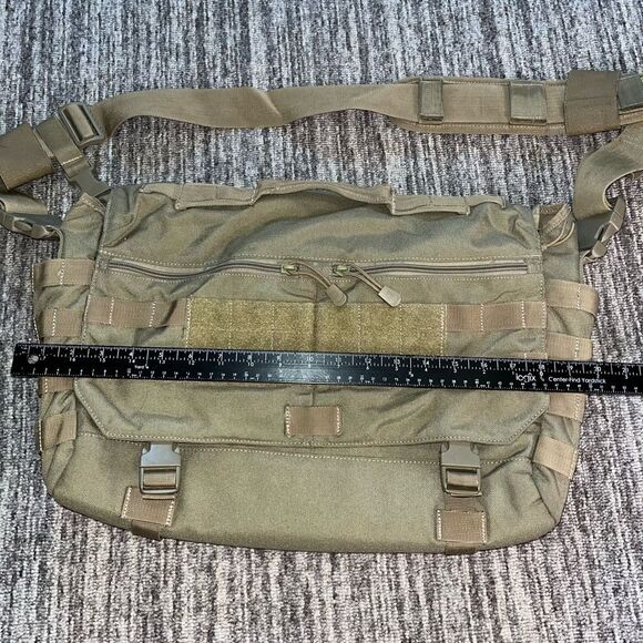 5.11 Tactical Rush Delivery Shoulder Messenger Bag Laptop Carrier Green - Picture 2 of 9
